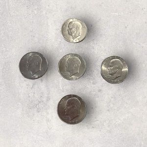 1972 Eisenhower Dollar in Minimal Uncirculated Condition (Bag Purple)